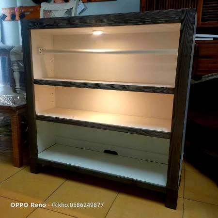 True 307-MUD/SN : Kệ Sách Cube + Đèn Led Chiếu Sáng 